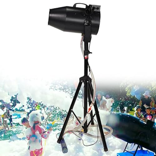 ZHJOPP Foam Machine for Outdoor Parties Stage Effect Foam Machine 6-8m Distance Stage Effect Foam Machine