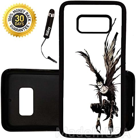 Custom Galaxy S8 Plus Case (Death Note Ryuk Deathgod) Edge-to-Edge Rubber Black Cover Ultra Slim | Lightweight | Includes Stylus Pen by Innosub