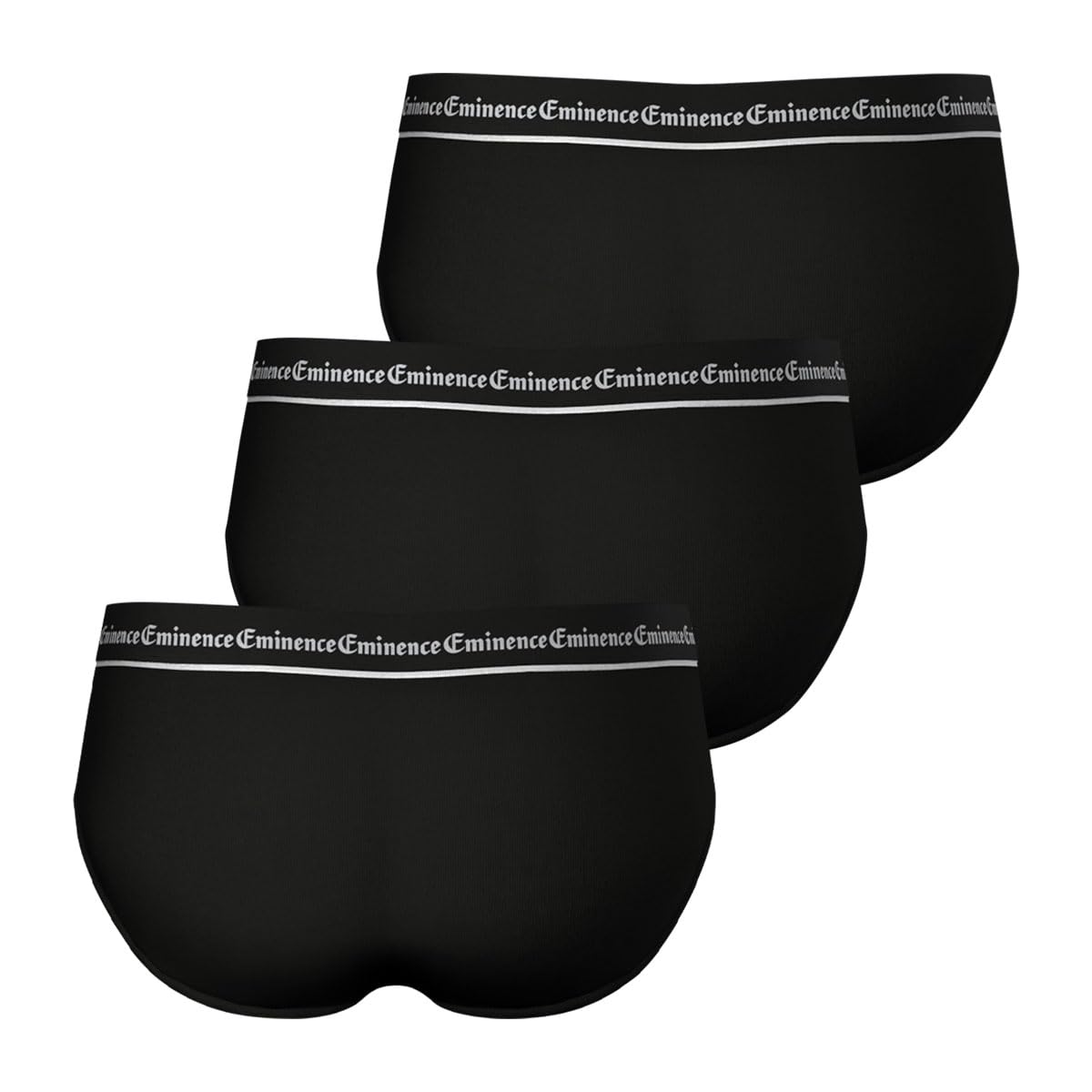 Eminence - Lot de 3 Slips Homme Business - Coton Premium Elasthanne - Avant et Coutures Doublés - Slips Stretch - Label Oeko-TEX® Standard 100 - Confort Optimal