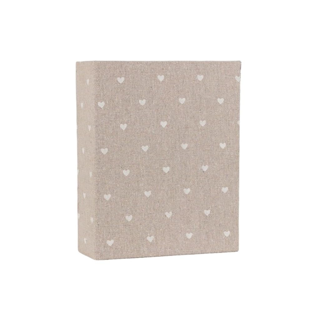 100 Pockets Photo Album 4x6 Photos Linen Cover Small Scrapbook DIY Writable Storage(12)