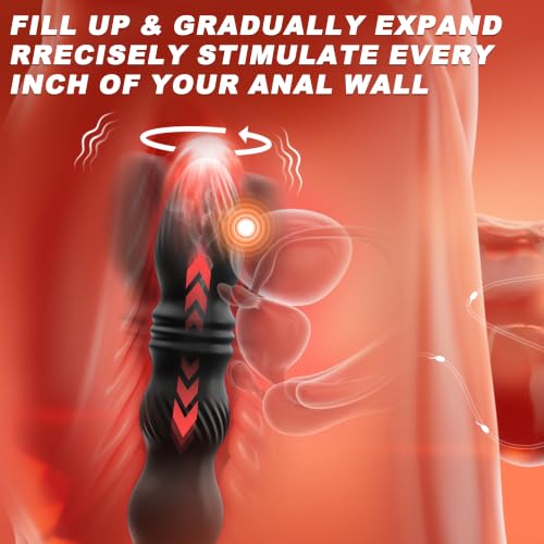 Rotating Vibrating Prostate Massager Butt Plug for Deep Pleasure - Image 3