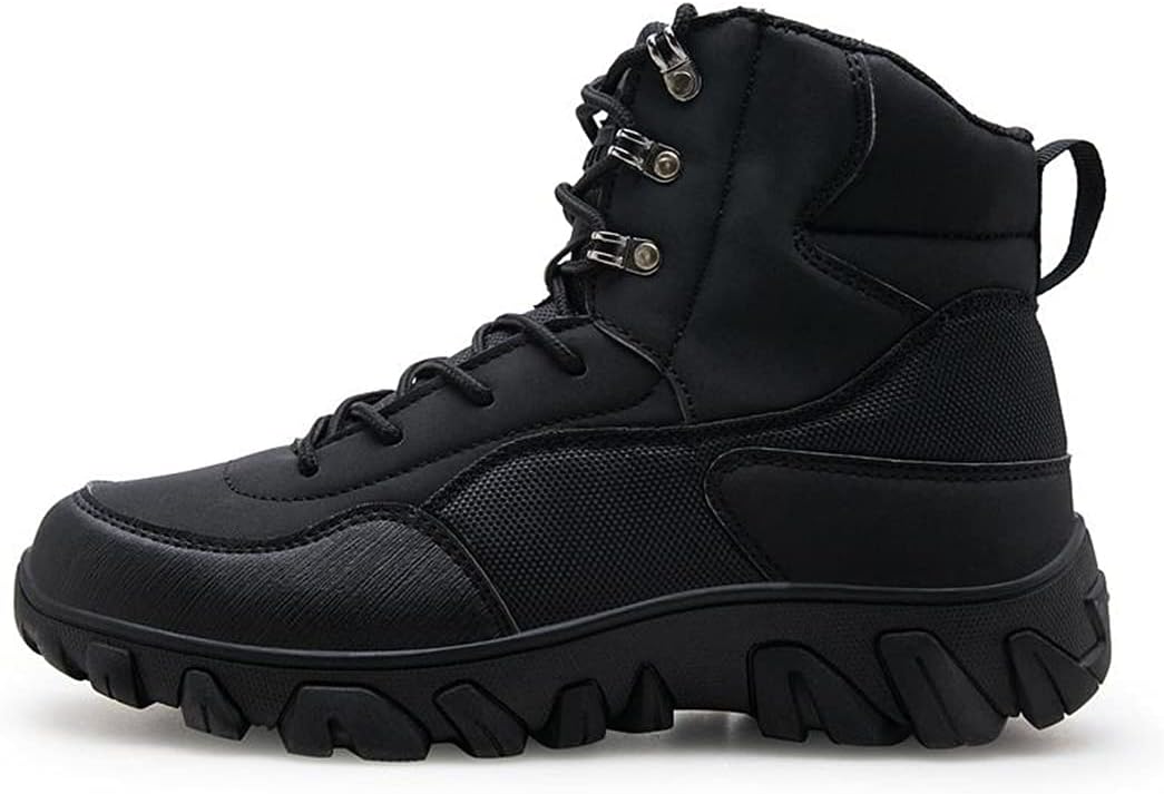 Military Combat Ankle Boots for Men Special Force Leather Desert Boots  Army Motorcycle Boots