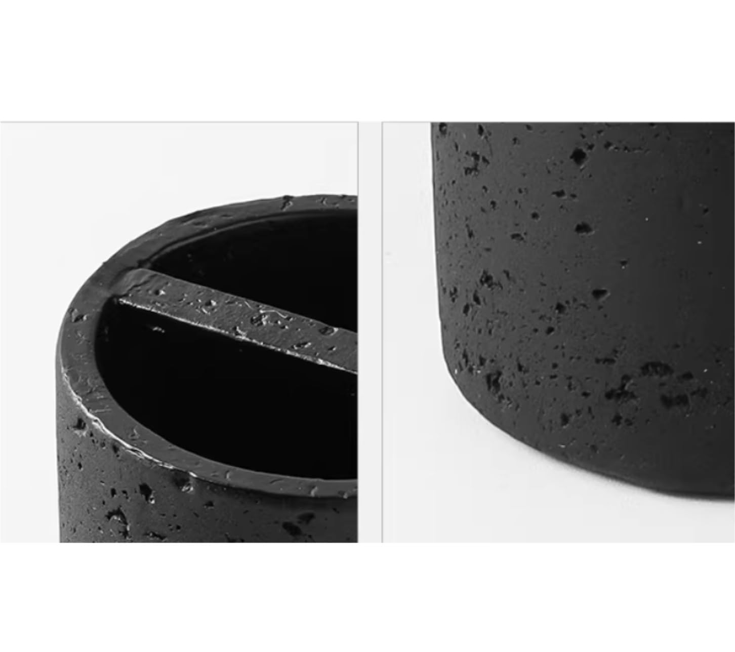 Porta Spazzolini da Denti Porta Spazzolino con Motivo Pietra, Dentifricio, Organizer for Lavandino del Bagno Organizzatore da Bagno