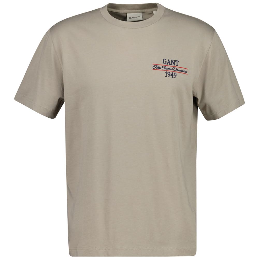 Gant Herren Graphic Ss T-Shirt T-Shirt