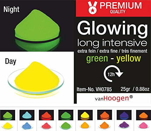 van Hoogen - Polvere Fluorescente a incandescenza con diffusore, 100 g
