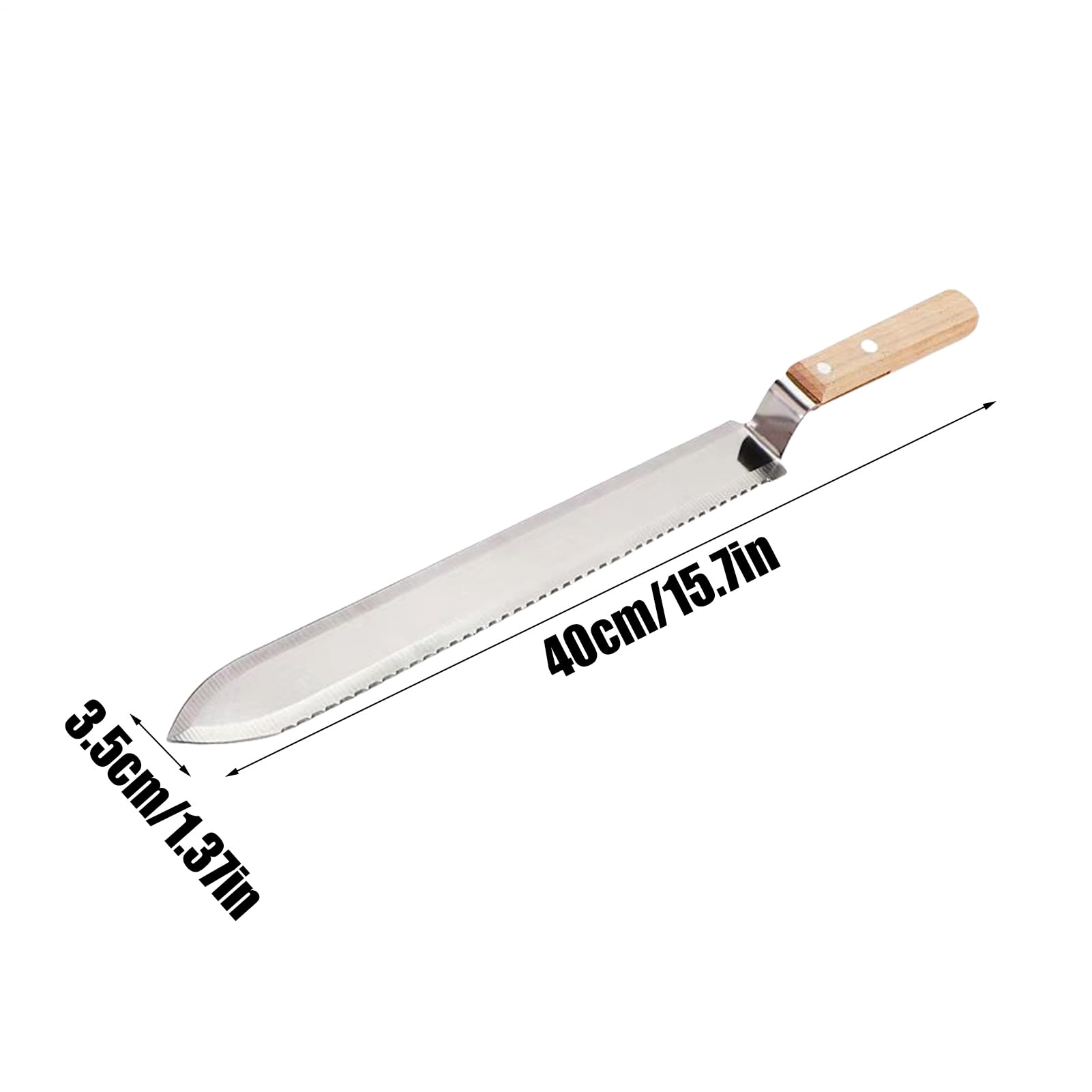 Couteau À Désoperculer - Couteau À Désoperculer Le Miel | Couteau À Opercule Dentelé En Acier Inoxydable, Couteau À Nid D'abeille, Outil Pour La Récolte Et L'extraction Du Miel