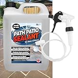 5L Ready To Use Path & Patio Sealant For Stone Surfaces Patios, Paths & Driveways With Convenient Long Hose Trigger (1)