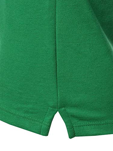 A2Y Women's Basic Casual Essentials 4-Button Junior-Fit PK Cotton Pique Polo Shirt4