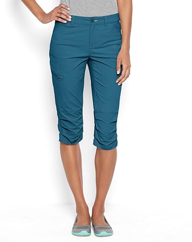 amazon ladies stretch capris