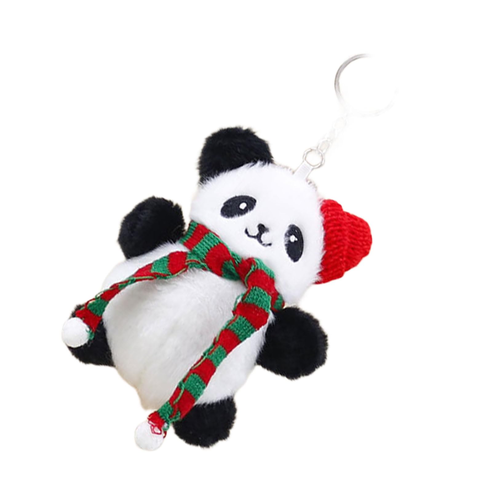 Tsophreniq Christmas Ornament Hanging Decors Elegant Christmas Panda Keychain Phone Straps Hangings Pendants Decoration Gift Decoration Gift