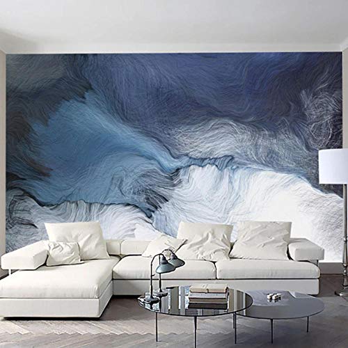 Papier peint chambre adulte bleu dégradé pour ambiance relaxante