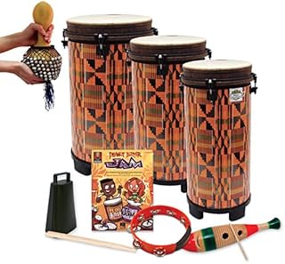 Peanut Butter Jam Classroom Drumming Set A - Multicultural Patterns & Songs - Intro to World Music Drumming - Easy-to-Teach Sequential Approach