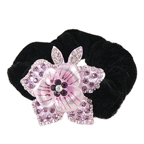 Ruilogod Ladies Rhinestone Inlaid Cluster Floral Hair Holder(id:ff 630 b4 cc8 df6