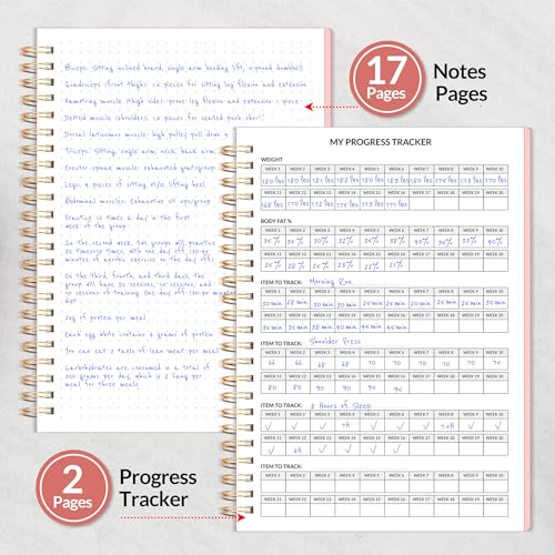 Sunee S-F8360 2025 Fitness Planner & Workout Planner thumb #4