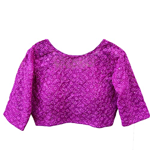 Image of Vihu Fashion Women Georgette Half Sleeve Blouse