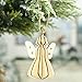 Produktbild Higlles Weihnachten Dekorationsgegenstände Dreidimensional Aus Holz DIY Anhänger Pentagramm Creative Weihnachtsbaum Hängende Verzierung