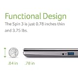acer Spin 3 Convertible Laptop, 14