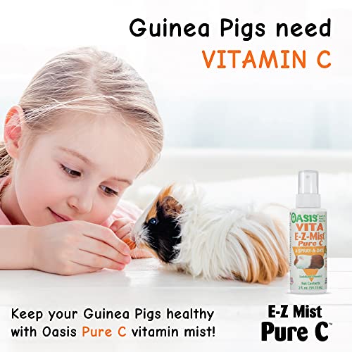 Oasis Guinea Pig Pure C Vita E-Z Mist Supplement, 2 Oz #TOP2