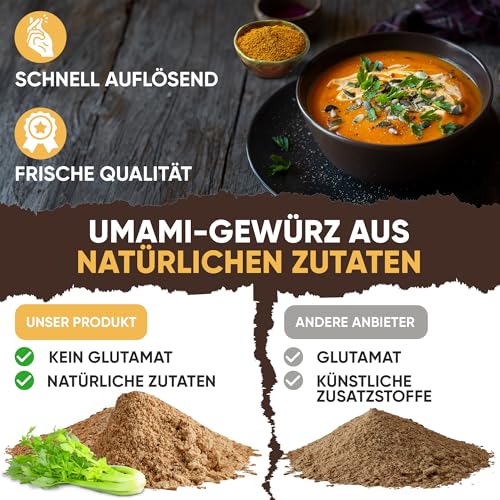 allerFeinst! - Umami Gewürzzubereitung - ohne Glutamat - Würzig Alleswürzer Gewürz Allrounder, 1er Pack (1 x 100g)