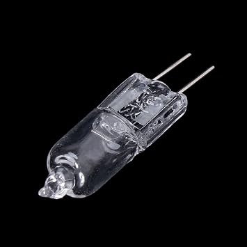 12V 12V 20W Halogen Bulb for Type Bi-Pin Light Clear Bi-pin Base Halogen Light Bulb for Home Office Restaurant,Glass