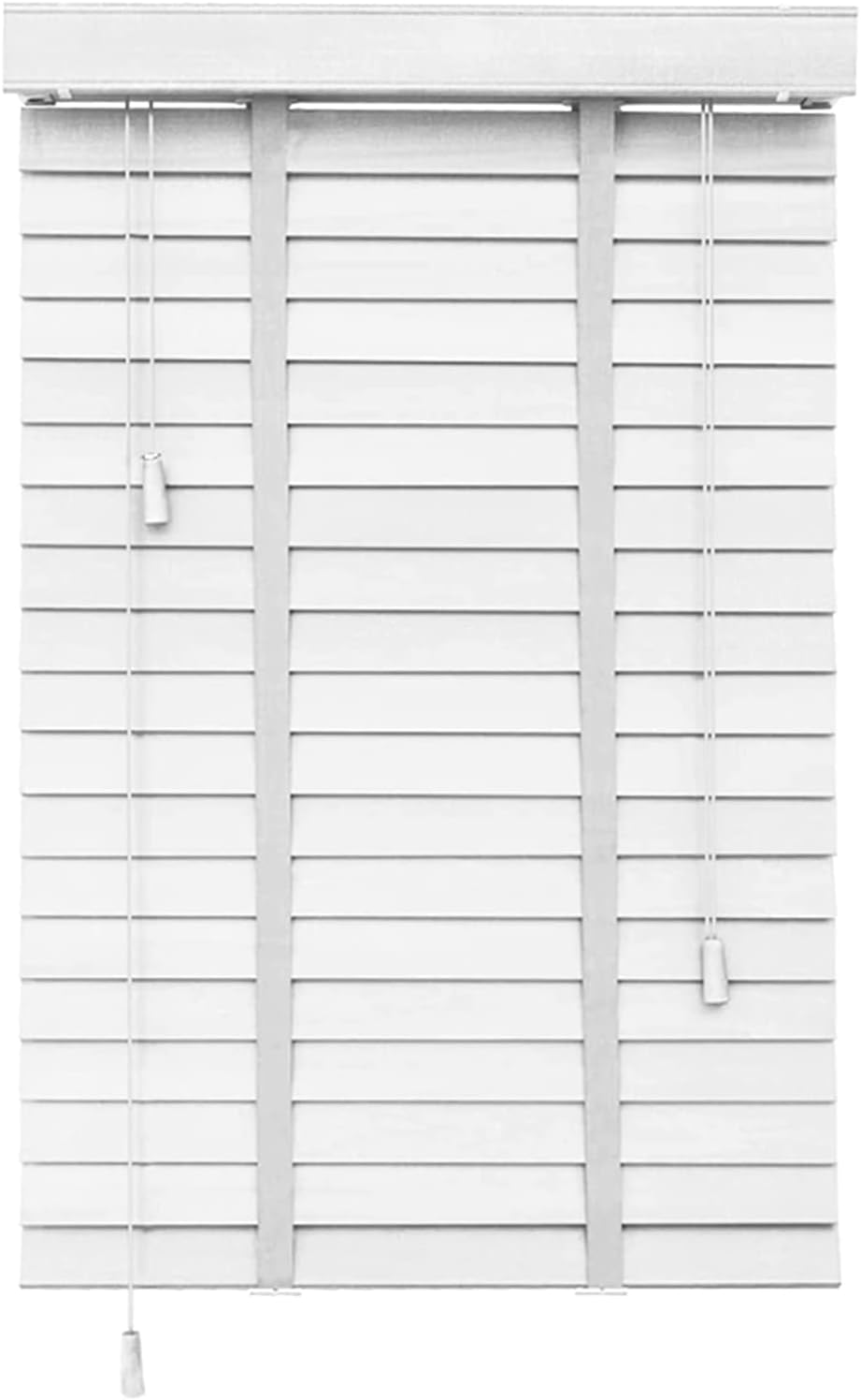 Xrdbfd Wooden Blinds for Windows, Blinds, White