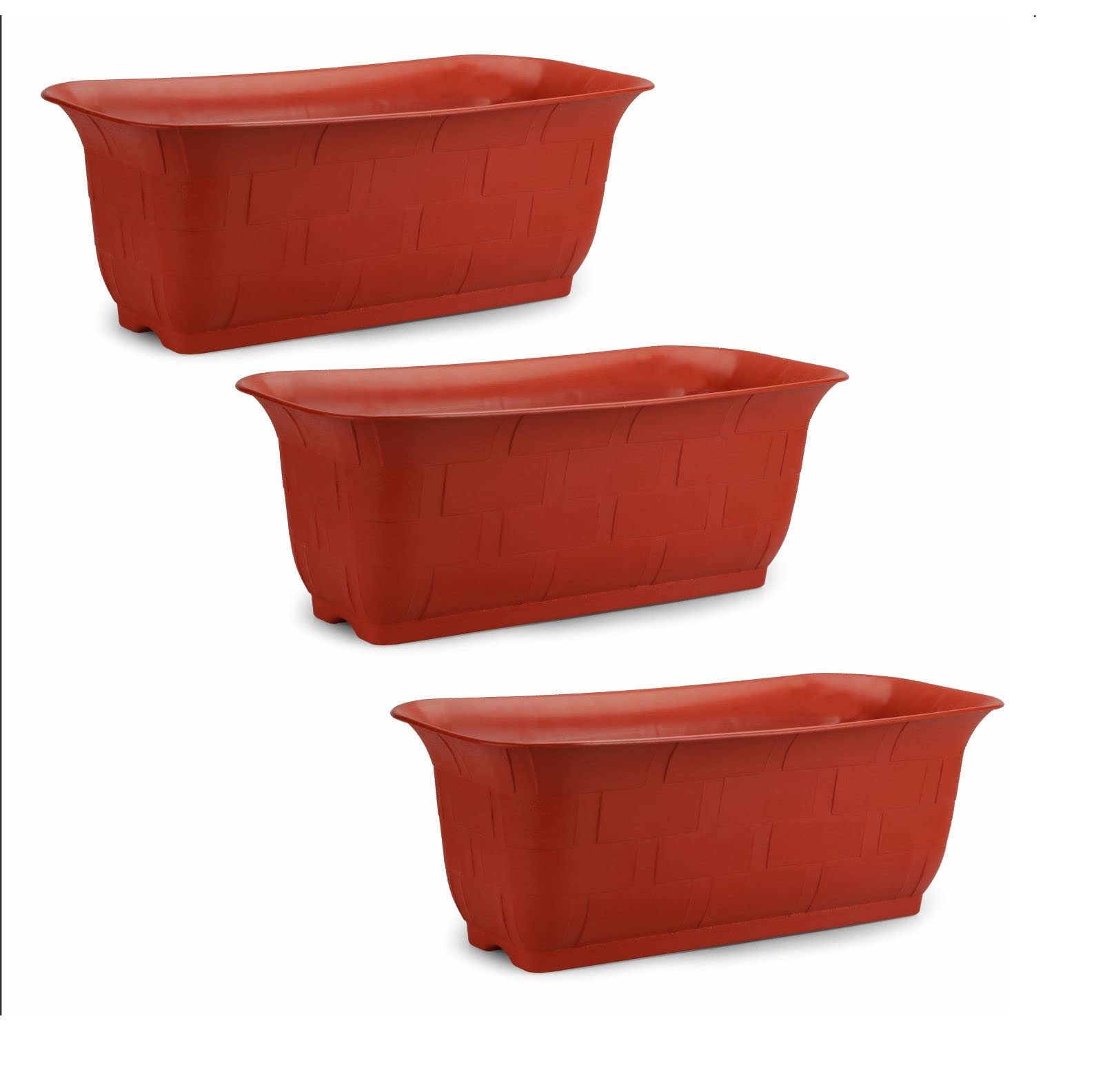 See full amazon price history chart for UV-Treated Heavy Duty Rectangular Plastic Planters 16Inch(40.64cm) – Set of 3 | Super Durable Plant Containers Gamla for Indoor/Outdoor Home & Balcony Vibes | Color: Brown UV-Treated Heavy Duty Rectangular Plastic Planters 16Inch(40.64cm) – Set of 3 | Super Durable Plant Containers Gamla for Indoor/Outdoor Home & Balcony Vibes | Color: Brown (B0BCW9SGB2) Amazon Price History, Amazon Price Tracker