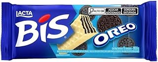 Wafer Oreo Cobertura Chocolate Branco Lacta Bis Pacote 100,8G