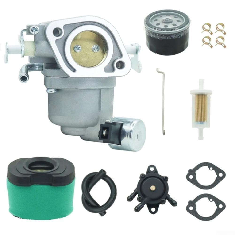 Kit de carburador para 596375 597128 596033 44N777 44N877 40U777, pieza de repuesto de metal para reparación de motor de cortacésped, fácil de instalar para jardín para equipos eléctricos al