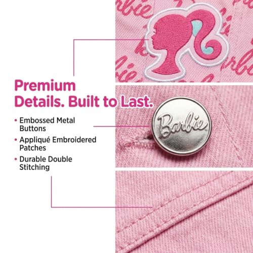 Image of Barbie Girls Denim Jacket Little Kid to Big Kid Sizes (4-14-16)