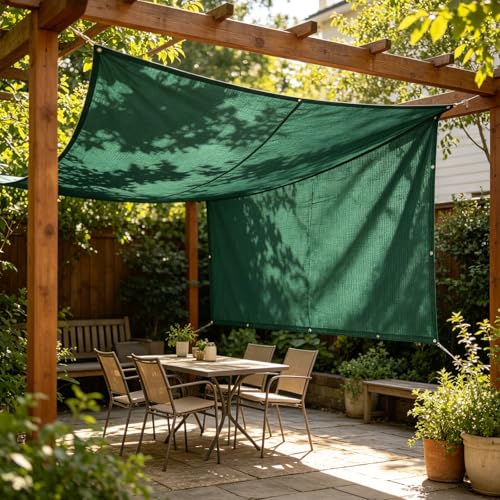 Toile d'ombrage HDPE robuste 220g pour une fraîcheur durable