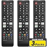 3 Pack Newest Remote for All Samsung TV Remote, Replacement Compatible with All Samsung Smart TVs, LCD, LED, 3D, HDTV, Series TVs