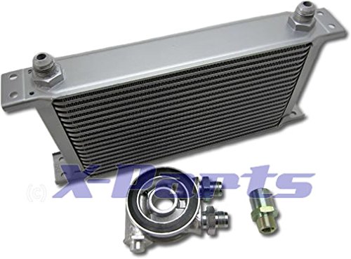 19 ROW OIL COOLER Connection Set Steel Flex + Thermostat 16 V R32 TURBO CLET