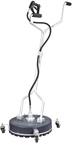 Miniatura 2 de WOJET Limpiador de superficie de lavadora a presión de 4500 PSI de 18 pulgadas y manguera de lavado de alta presión de 4500 PSI 50 pies