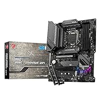 MSI MAG B560 Tomahawk WiFi ATX Gaming Motherboard (10 th/11th Gen Intel Core, LGA 1200 Socket, DDR4, 5066 MHz, 3 x M.2 Slots, USB 3.2 Gen 2, Type-C, 2.5G LAN, DP/HDMI)