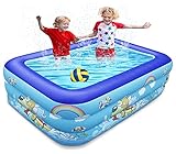 Aplicación: perfecto para relajarse o jugar en el patio trasero, el césped o la playa; También se puede utilizar como bañera, piscina de bolas, caja de arena, piscina de juguetes, piscina de juegos de pesca, área para cachorros, etc. Si está dañado, puede usar el paquete de reparación adjunto para arreglarlo.