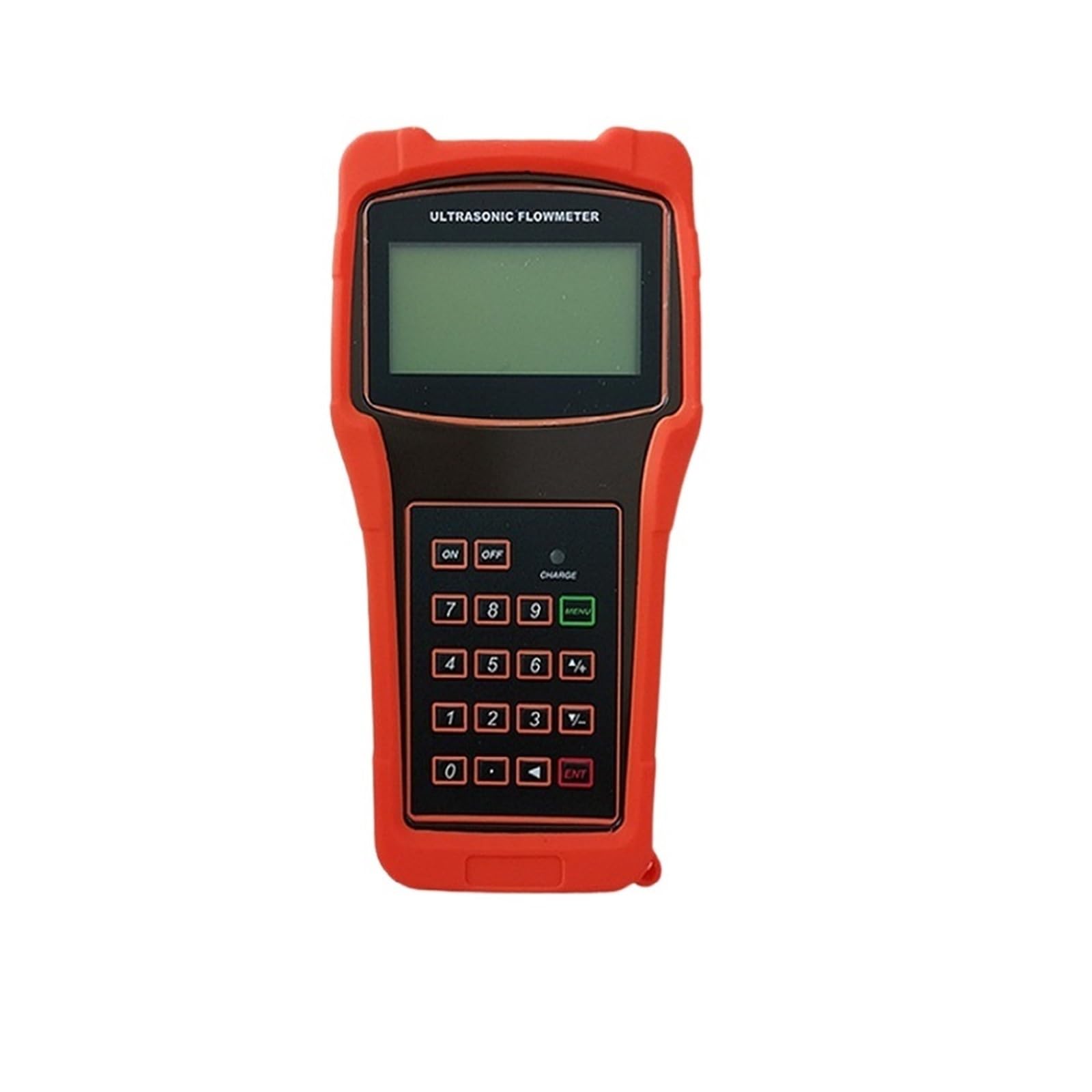 Water Flow Meter Handheld Portable Ultrasonic Flow Meter, Clamp On Liquid Gauge for External Measurement