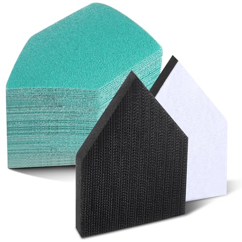 Papier abrasif triangulaire pour restaurer les meubles en bois et poncer les coins étroits