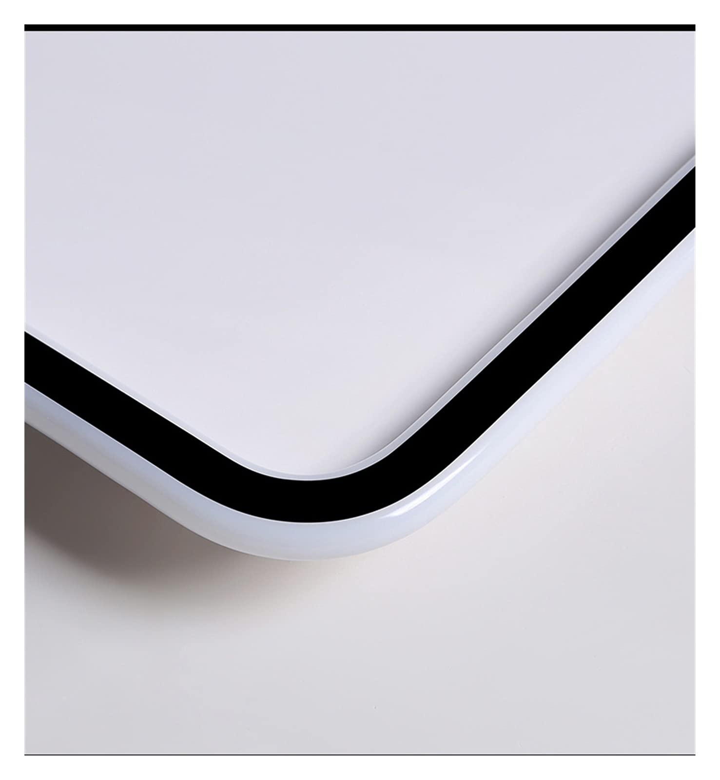 CUNTO Lampadario moderno a LED, plafoniere moderne a LED compatibili con soggiorno, camera da letto, telecomando + app Plafoniere a LED quadrate/rotonde, lampadario moderno a LED, luci da parete