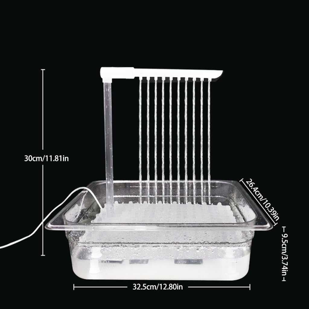 Automatic Bird Bath Fountain Automatic Pumping Suitable for Various Bird