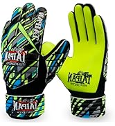 Being fit Pro Torwarthandschuhe für Kinder/Herren - Top Griff, Fingersave-Design, ideal für Junge...