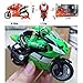 WANZRXX 1/20 RC Motorcycle 4.2'' Mini Jump Motorbike Remote Control Motorcycle 4CH Fast RC Drift Moto Bike Car with Gyroscope RC Vehicle Racing Car Shockproof Rear Wheel Tilt, 2 Batteries (Red)