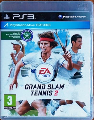 Grand Slam Tennis 2 import anglais jeu de tennis PS3 rétro gaming