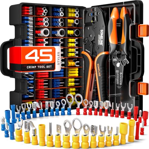SOMELINE Wire Terminal Crimping Tool Kit