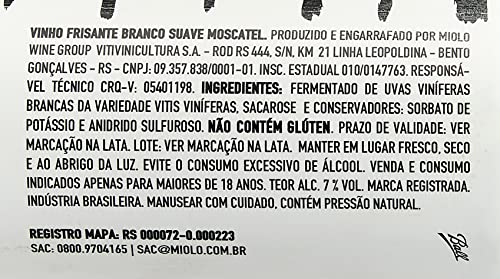Vinho Frisante SOMM Lata 269ML