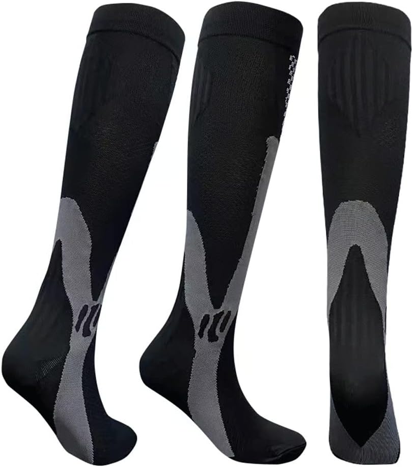 Sports Compression Socks Cycling Mid-rise Wear-resistant Sweat-absorbing
