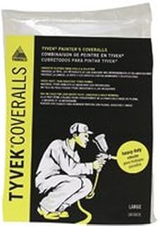 Tyvek Large Coveralls White 1 pk L Tyvek