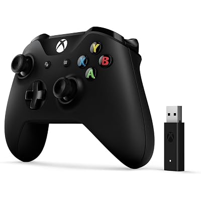 Microsoft Xbox Wireless Controller + Wireless Adapter for Windows 10