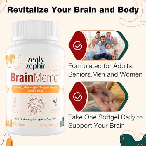 Zenixzephir Memory Focus Supplement - Brain Support With Omega-3 thumb #6