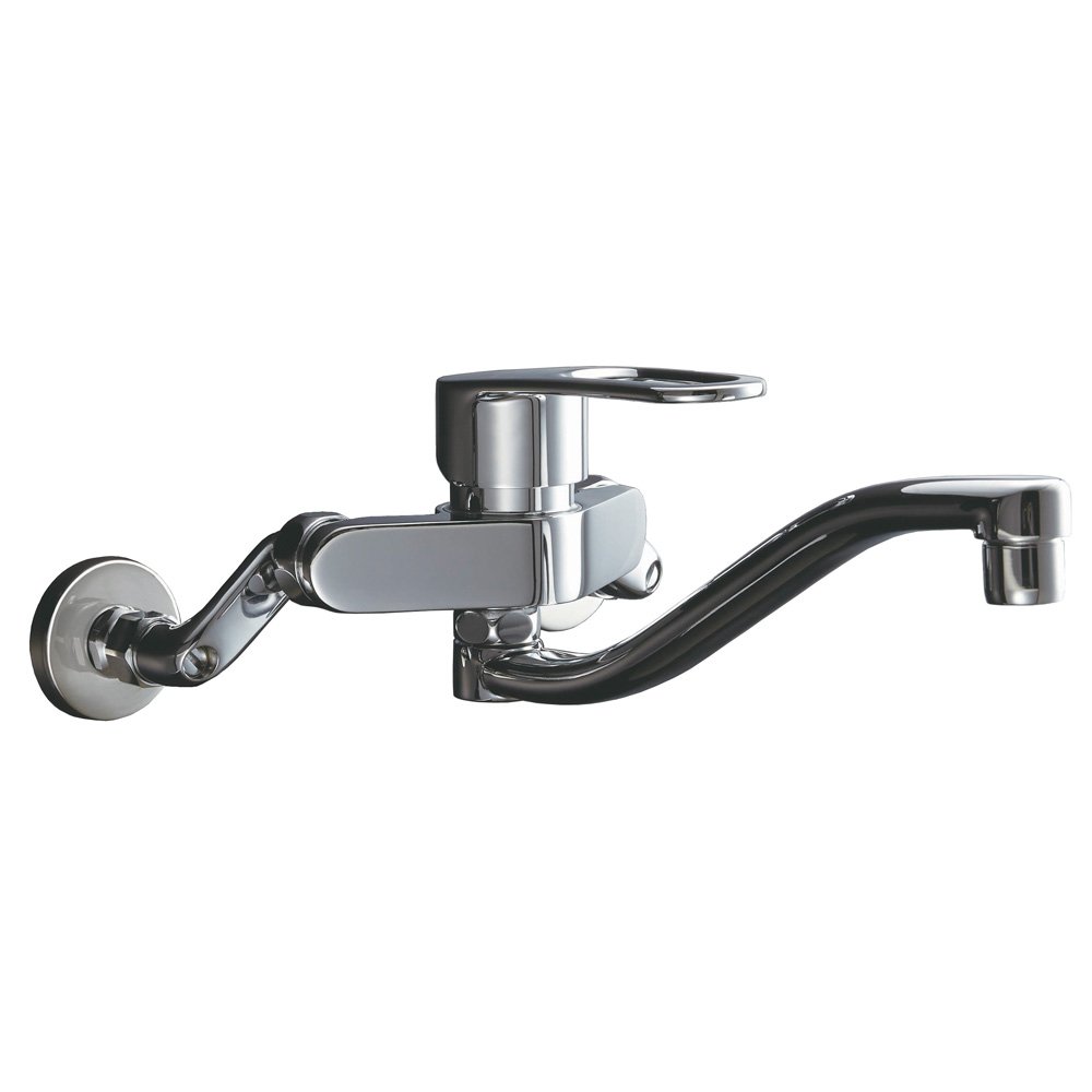 Amazon.co.jp: LIXIL(リクシル) INAX キッチン用 壁付 シングルレバー