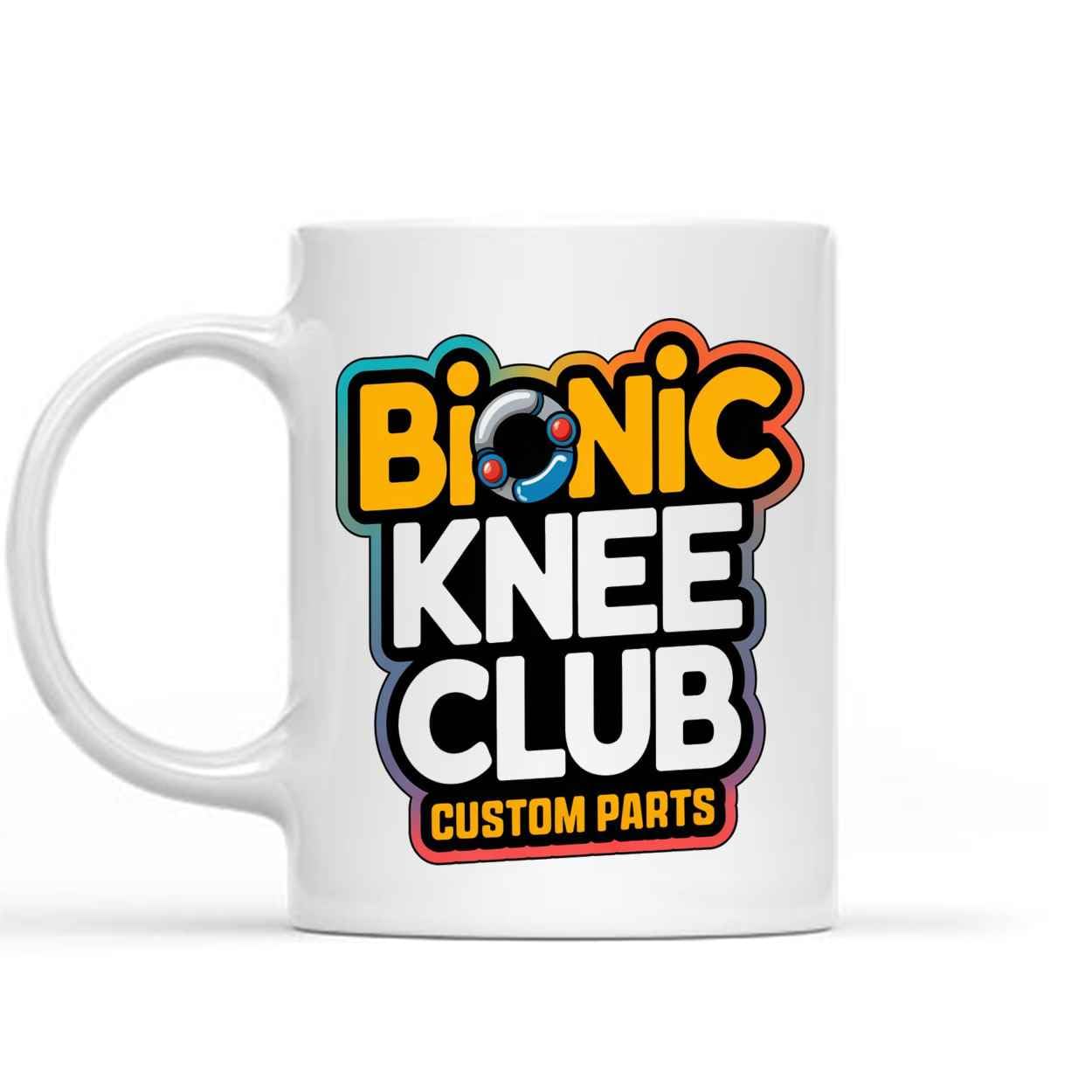 Gift Idea Custom Parts Knee Replacement Funny Gift 11 & F 11 Oz White Ceramic Coffee Mug 150333